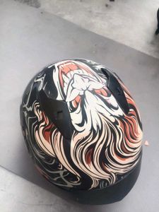 Skull Graphic Motorcycle Helmet