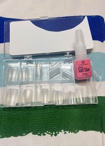 100 False Nails Stick on Nai