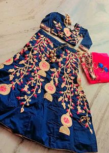 Embroidered Lehenga Choli Set