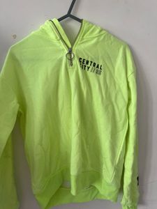 h&amp;m Neon Green Hoodie