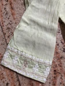 Real Chikankari Heavy Kurta