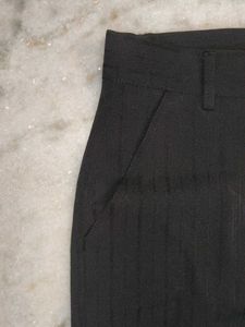 Black Tailored Formal Trousers