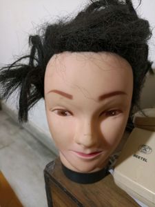 Price reduced- Dummy face with cut hair