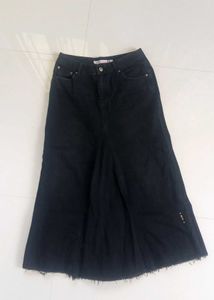 Y2K Denim Maxi Skirt