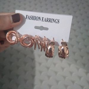 Set Of 3 Earings