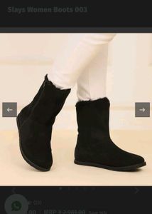 Cozy Black Winter Boots