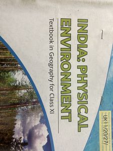 Class 11 India Physical Environment