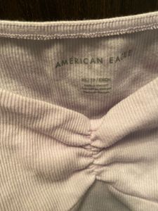 V Neck Crop Top