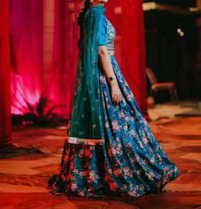 Floral Lehenga Choli Set