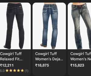 SALE!! Cowgirl Tuff Flared Jeans