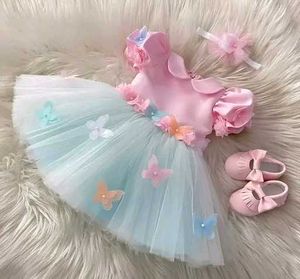 Girls Pink Stylish Frock