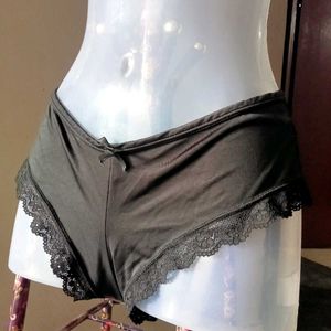 Black Lace/Net Panty