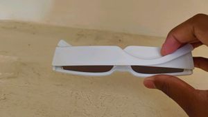 White Frame Sunglasses