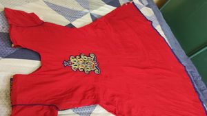 50%off Red ♥️ Anarkali Flare  Cotton Kurta Churida