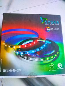 New Syska Smart Wifi Enabled Strip Light 5m