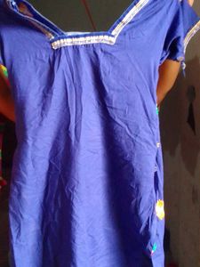 Best Dark And Light Green Plus Blue Kurta