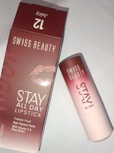 Swiss Beauty Stay All Day Lipstick