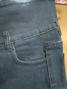 High Waisted Denim Jeans