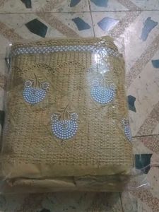 Embroidered dress material