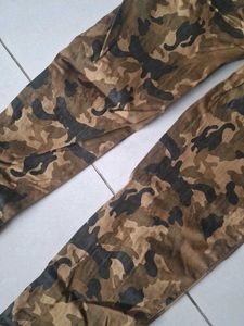Camo Print Pants