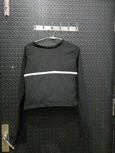 Black Crop Top