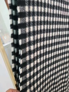 Winter Soft Checkered Scarf - Long