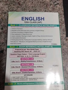 AP Syllabus Class X English Book