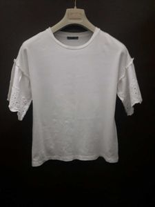 ZARA White Pure Cotton Top