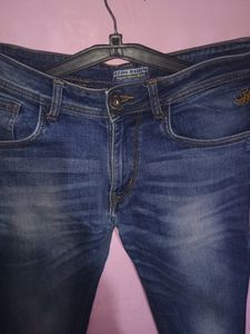 Black Stretchable Shirt With Flying Machine Jeans