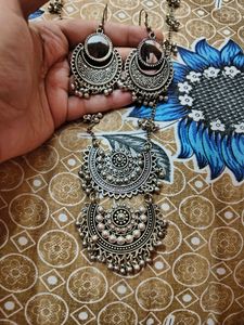 Oxidised Jewellery Set