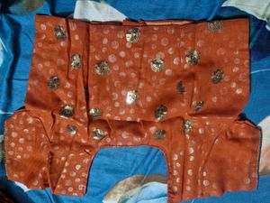 Saree With Stiched Blouse