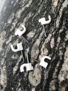 Cable Clips with Nails - Pack of 40