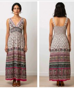Deep Neck Goan Maxi