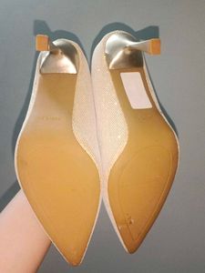 Elegant Gold Heels