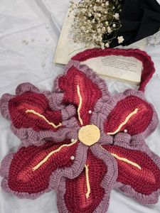 Crochet Lily Bag
