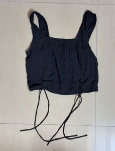 Black Crop Top