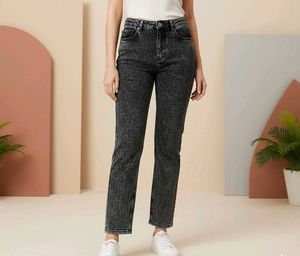 Acid Wash Denim Jeans