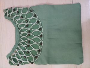 Pistachio Colour Kurti