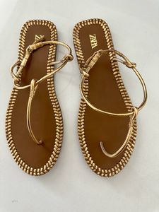 Gold Sandals