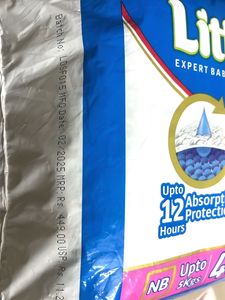 Little&#39;s Comfy Baby Pants Premium NB 40 Count