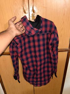 ZARA Plaid Flannel Shirt - Casual Style Size M&amp;S