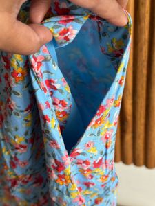 Floral Print Dress with Pocket
