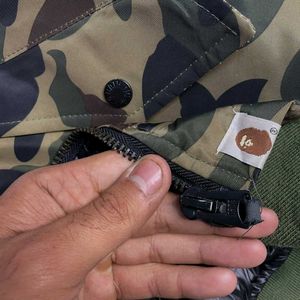 Bathing Ape Camo Bomber Jacket