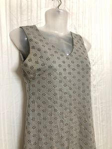 Ongle Grey Sleeveless Dress
