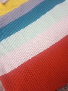 Multicolour Crop Top