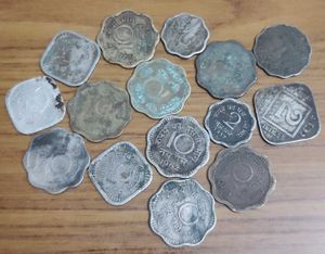 Rare Old Vintage Indian Coins 15pcs Set Combo