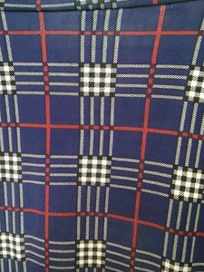 Plaid Open Front Cardigan