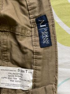 Ladies Trousers - 100% Cotton By Armani Jeans