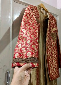 Rad Sherwani With Stole