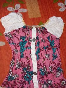 Pink Dress For Girls